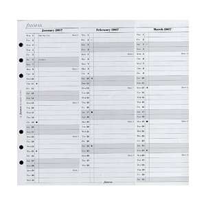  Filofax Calendar Refills Vertical Planner 2008 A5   FF 