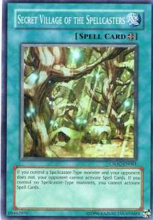   activate Spell Cards. If you control no Spellcaster Type monsters, you