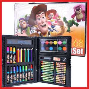 Disney Toy Story Art Drawing Set Painting Box  68pc  