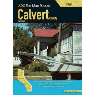  ADC The Map People 302539 Calvert County MD Atlas Sports 