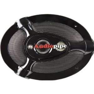   AUDIOPIPE APQ 6904 6x9 250W 4 Way Car Audio Speakers