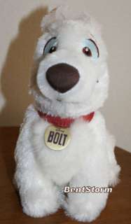   Lightning BOLT dog Movie Bean Bag Plush Doll for Christmas Toy  