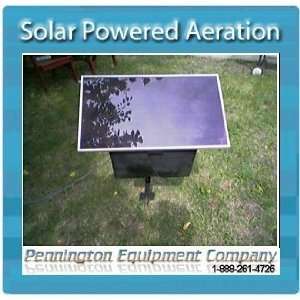  Solar Aerator Deicer for Ponds (Runs Night & Day) Patio 