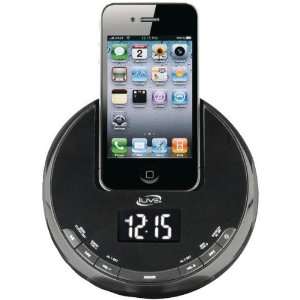 iLive LCD  Alarm Clock Radio iPhone/iPod Dock AC Adapter Charging 