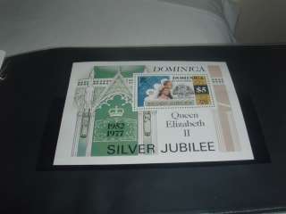 COMMONWEALTH STAMPS & COVERS IN 4 ALBUMS ROYALTY SILVER JUBILEE  