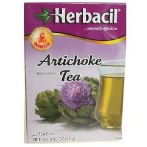 Herbacil Artichoke Tea Te De Alcachofa 25 Bags  Grocery 