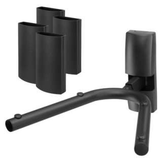 Sanus Systems Component Wall Mount with 4 Cable Tunnels   Black 