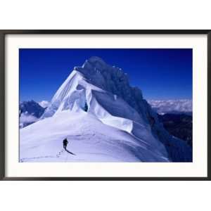  on Summit Ridge of Nevadao Quitaraju, Cordillera Blanca, Ancash 