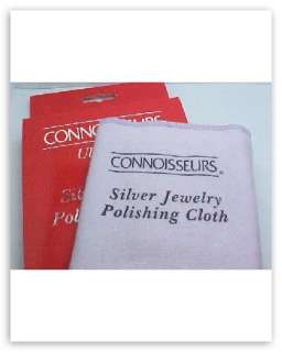 Connoisseurs UltraSoft Silver Jewelry Polishing Cloth  