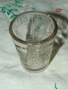   Glass Tablespoon Teaspoon Glass Measuring Cup Shot Glass  