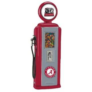 Alabama Crimson Tide Replica Gas Pump Gumball Machine