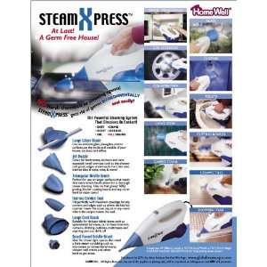 Steam Xpress Steamer Does It All, Carpet, Clothes, Floor