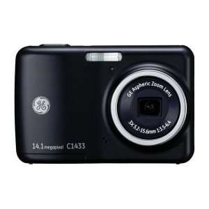  GE C1433 14 Megapixel 3x Optical Zoom 2.4 Inch LCD Red 