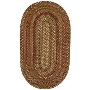   Red Hues 200 3 x 5 Concentric Rectangle Area Rug