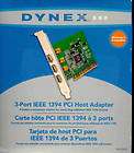 Dynex DX FC103 1394 PCI Card 3Port IEEE NEW.