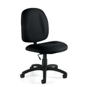    Offices To Go Fabric High Back Armless Task Chair