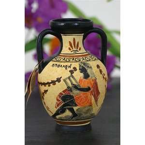  Apollo Greek Amphora Vase, Small