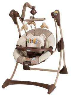 Graco Silhouette Infant/Baby Swing – Classic Pooh Bear 047406112364 