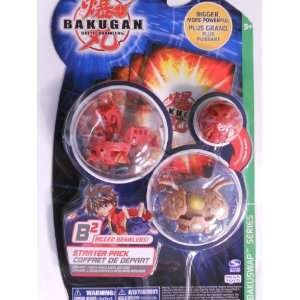  Bakugan Battle Brawlers Starter Pack Pyrus (Red) Naga 