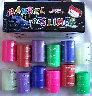 Wholesale 12 BARREL o SLIME Kid Fun Novelty Gag Gift )  