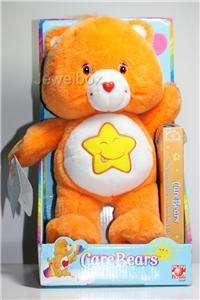 Care Bears RARE Plush 12 LAUGH A LOT 2003 +VHS New in Box Excellent 