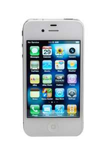 Apple iPhone 4   16GB   White Bell Mobility Smartphone  