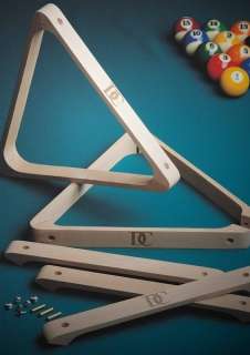 Doctor Cheng New DC Billiards Pool Cue Table 8 Ball Rack Triangle 