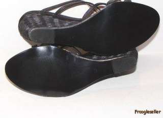 NEW Matisse womens Wicker wedges shoes 7.5 M black LE  