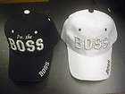 The Boss Adjustable size Baseball Hat Cap