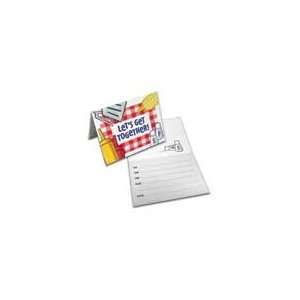  Barbecue Time Invitations (8 Pack)