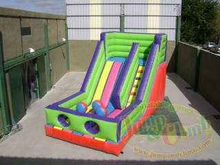 NEW INFLATABLE MOONWALK  SLIDE & OBSTACLE COURSE MODULE  
