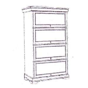  Four Door Barrister Bookcase