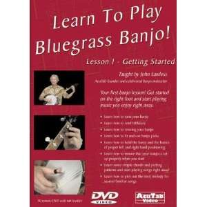   Bluegrass Banjo Dvd Lesson 1   Getting Started Musical Instruments