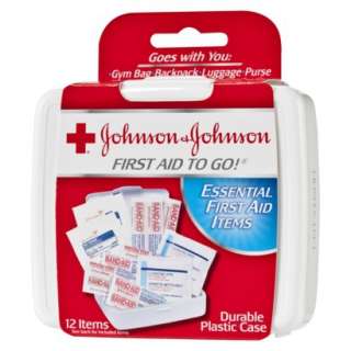 Johnson & Johnson First Aid Kit   12 Count.Opens in a new window