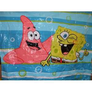  Spongebob Squarepants Kids Shower Curtain