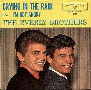 EVERLY BROTHERS Crying In The Rain   1961 45 + Pic Slv  