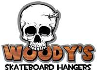 Woodys Skateboard Deck Wall Mount Display Hanger  