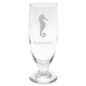  Classic Seahorse Beer Glass