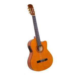  Nylon String Guitar with Cutaway & Eq  39 Musical 