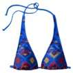 Xhilaration® Juniors 2 Piece Bikini Swimsuit   Blue/Multicolor Print