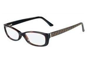   com   Fendi Authentic 881 207 HAVANA / CLEAR Designer Women Eyeglasses