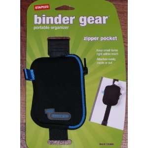  Staples Binder Gear Portable Organizer Zipper Pocket for 
