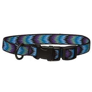  Bison Pet Eco Moody Blues Zig Zag Dog Collar