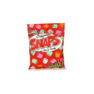 Snaps Original Bite Size Licorice Pieces Classic Chewy Candy Original 