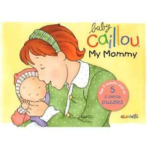    Baby Caillou [My Mommy] Board Book with Puzzles Toys & Games