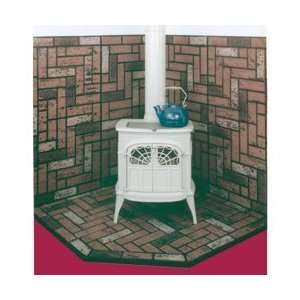  CO Brick 24 in. x 48 in. Stove Board  UL Listed Patio, Lawn & Garden