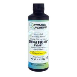   Bodies By Chemistry Omega Fusion Fish Oil, Natural Lemon, 16 Fluid