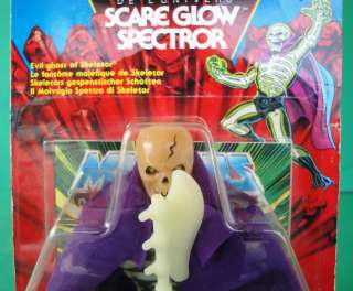   Scare Glow Spectror French Card Mattel 1986 MOC Made in Italy  