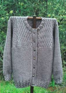Oat Couture CELTIC CARDIGAN Knitting Pattern GU403  