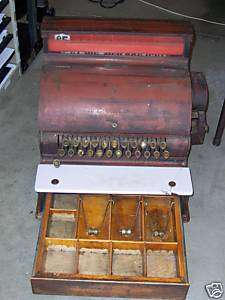 National Cash Register Co Cash Register 1921 model 736  